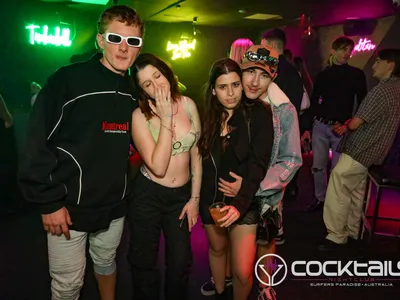 A professional photo of guests enjoying themselves at Cocktails Nightclub from our gallery.