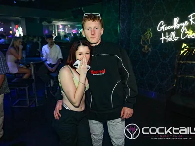 A professional photo of guests enjoying themselves at Cocktails Nightclub from our gallery.