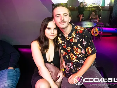 A professional photo of guests enjoying themselves at Cocktails Nightclub from our gallery.