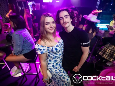 A professional photo of guests enjoying themselves at Cocktails Nightclub from our gallery.