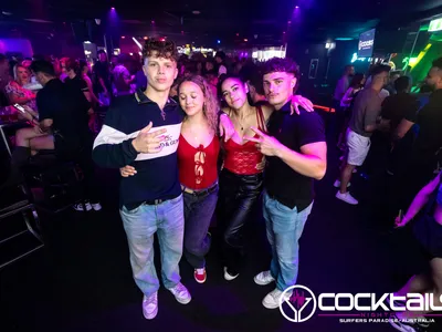 A professional photo of guests enjoying themselves at Cocktails Nightclub from our gallery.