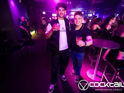 A professional photo of guests enjoying themselves at Cocktails Nightclub from our gallery.