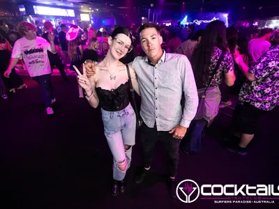 A professional photo of guests enjoying themselves at Cocktails Nightclub from our gallery.