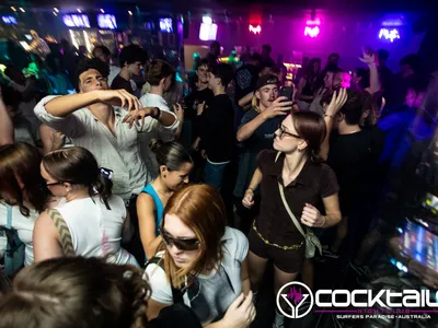 A professional photo of guests enjoying themselves at Cocktails Nightclub from our gallery.