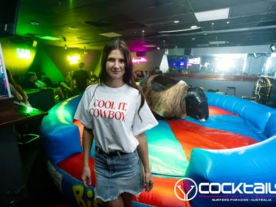 A professional photo of guests enjoying themselves at Cocktails Nightclub from our gallery.