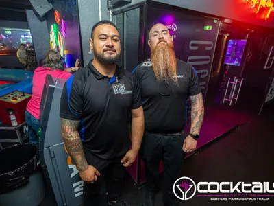 A professional photo of guests enjoying themselves at Cocktails Nightclub from our gallery.