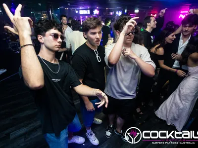 A professional photo of guests enjoying themselves at Cocktails Nightclub from our gallery.