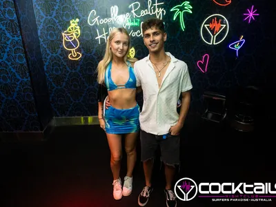 A professional photo of guests enjoying themselves at Cocktails Nightclub from our gallery.