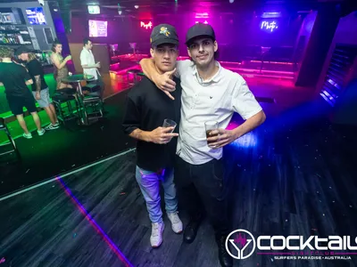 A professional photo of guests enjoying themselves at Cocktails Nightclub from our gallery.