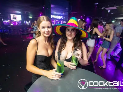 A professional photo of guests enjoying themselves at Cocktails Nightclub from our gallery.