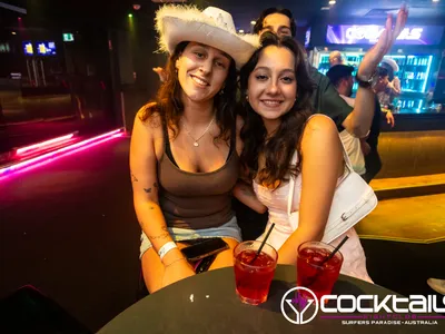 A professional photo of guests enjoying themselves at Cocktails Nightclub from our gallery.