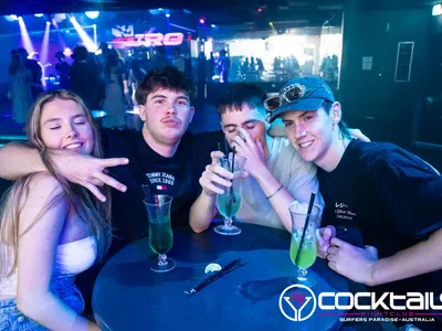 A professional photo of guests enjoying themselves at Cocktails Nightclub from our gallery.