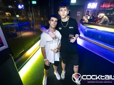 A professional photo of guests enjoying themselves at Cocktails Nightclub from our gallery.