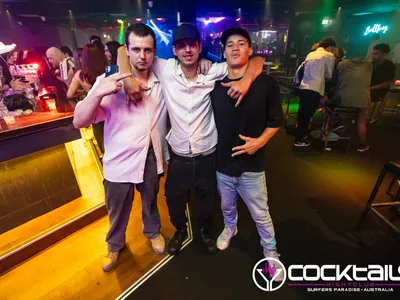 A professional photo of guests enjoying themselves at Cocktails Nightclub from our gallery.