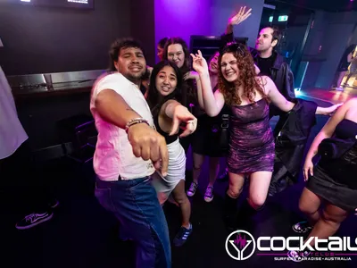 A professional photo of guests enjoying themselves at Cocktails Nightclub from our gallery.