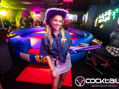 A professional photo of guests enjoying themselves at Cocktails Nightclub from our gallery.