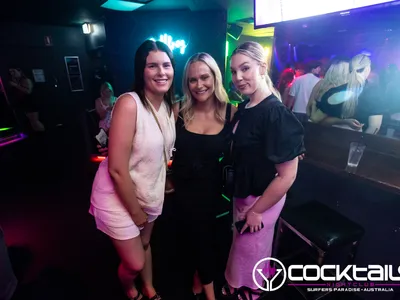 A professional photo of guests enjoying themselves at Cocktails Nightclub from our gallery.