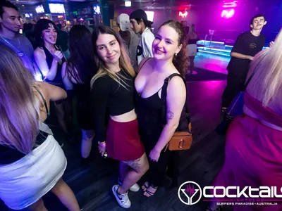 A professional photo of guests enjoying themselves at Cocktails Nightclub from our gallery.