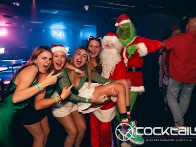 A professional photo of guests enjoying themselves at Cocktails Nightclub from our gallery.