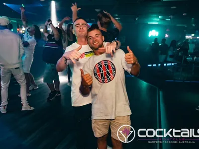 A professional photo of guests enjoying themselves at Cocktails Nightclub from our gallery.