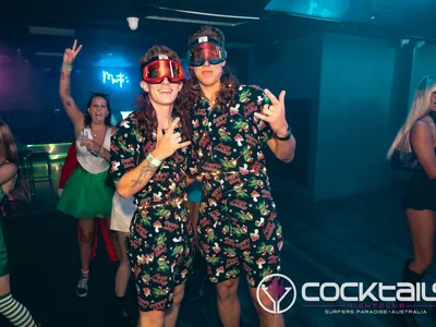 A professional photo of guests enjoying themselves at Cocktails Nightclub from our gallery.