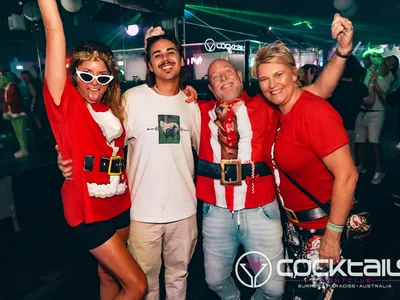 A professional photo of guests enjoying themselves at Cocktails Nightclub from our gallery.