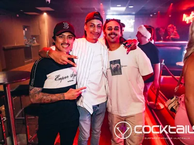 A professional photo of guests enjoying themselves at Cocktails Nightclub from our gallery.