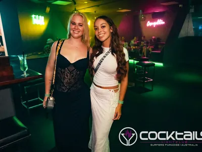 A professional photo of guests enjoying themselves at Cocktails Nightclub from our gallery.