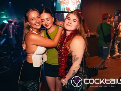 A professional photo of guests enjoying themselves at Cocktails Nightclub from our gallery.