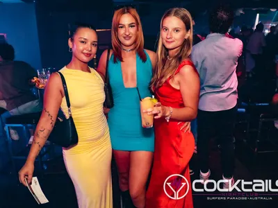 A professional photo of guests enjoying themselves at Cocktails Nightclub from our gallery.