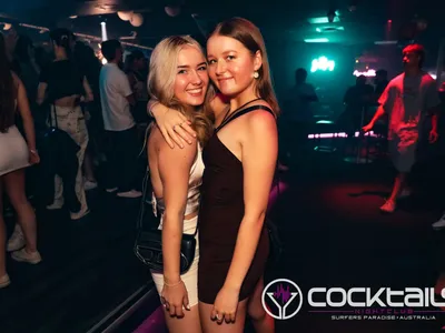 A professional photo of guests enjoying themselves at Cocktails Nightclub from our gallery.