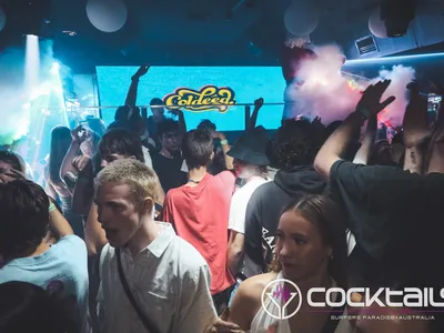 A professional photo of guests enjoying themselves at Cocktails Nightclub from our gallery.