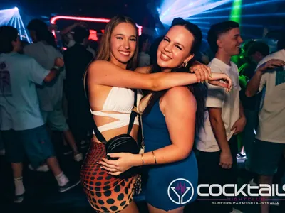 A professional photo of guests enjoying themselves at Cocktails Nightclub from our gallery.