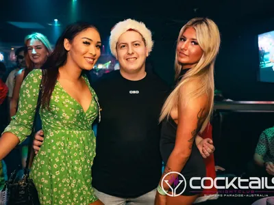 A professional photo of guests enjoying themselves at Cocktails Nightclub from our gallery.