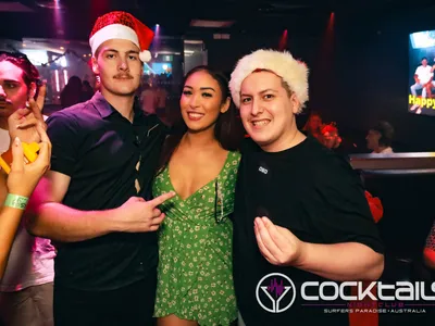 A professional photo of guests enjoying themselves at Cocktails Nightclub from our gallery.