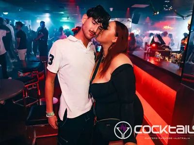 A professional photo of guests enjoying themselves at Cocktails Nightclub from our gallery.