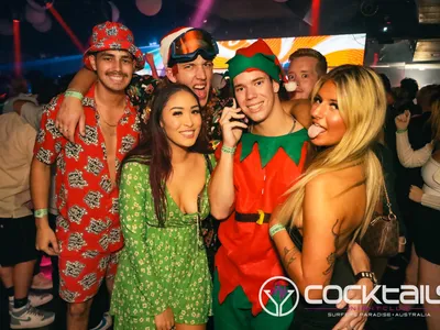 A professional photo of guests enjoying themselves at Cocktails Nightclub from our gallery.