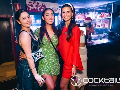 A professional photo of guests enjoying themselves at Cocktails Nightclub from our gallery.