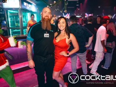 A professional photo of guests enjoying themselves at Cocktails Nightclub from our gallery.