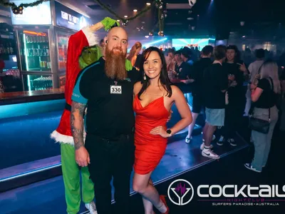 A professional photo of guests enjoying themselves at Cocktails Nightclub from our gallery.