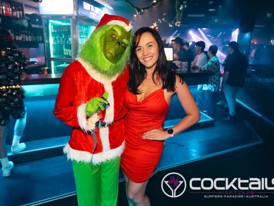 A professional photo of guests enjoying themselves at Cocktails Nightclub from our gallery.