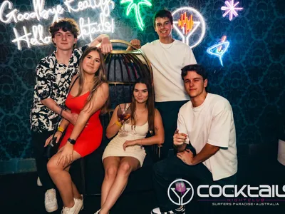 A professional photo of guests enjoying themselves at Cocktails Nightclub from our gallery.