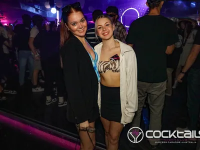 A professional photo of guests enjoying themselves at Cocktails Nightclub from our gallery.