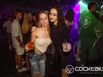 A professional photo of guests enjoying themselves at Cocktails Nightclub from our gallery.