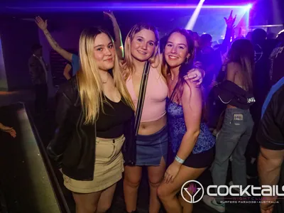 A professional photo of guests enjoying themselves at Cocktails Nightclub from our gallery.