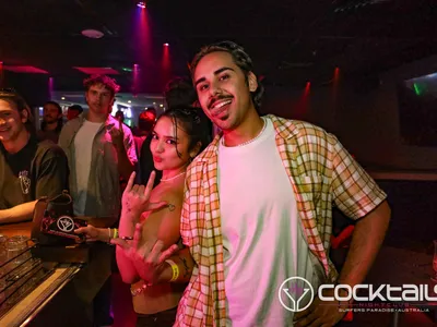 A professional photo of guests enjoying themselves at Cocktails Nightclub from our gallery.