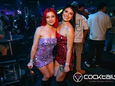 A professional photo of guests enjoying themselves at Cocktails Nightclub from our gallery.