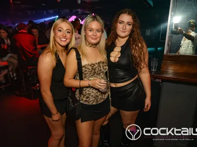 A professional photo of guests enjoying themselves at Cocktails Nightclub from our gallery.