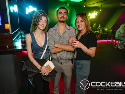 A professional photo of guests enjoying themselves at Cocktails Nightclub from our gallery.