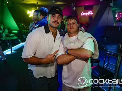 A professional photo of guests enjoying themselves at Cocktails Nightclub from our gallery.